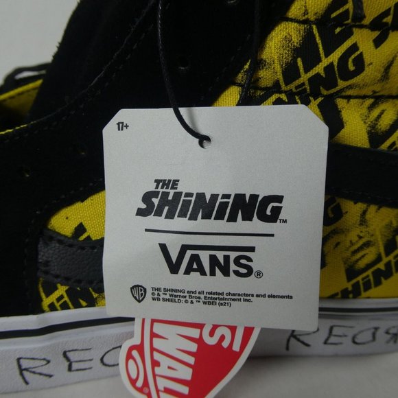 New Vans House Of Terror Sk8-Hi Terror The Shining Mens Size 10 Redrum Room 237 - Picture 5 of 10